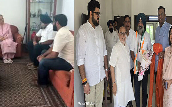 ਕਾਂਗਰਸ ਪ੍ਰਧਾਨ ਪਰਗਟ ਸਿੰਘ ਨੇ ਮਰਹੂਮ ਸਾਬਕਾ PM ਡਾ. ਮਨਮੋਹਨ ਸਿੰਘ ਦੀ ਪਤਨੀ ਨਾਲ ਕੀਤੀ ਮੁਲਾਕਾਤ